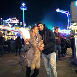 Álvaro Morata y Alice Campello en Winter Wonderland