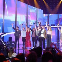 Los concursantes de 'OT' cantando 'Eres tú' en la Gala 4