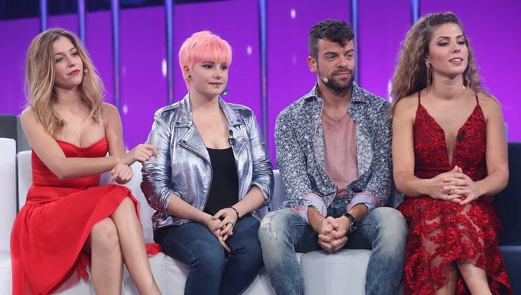 Mireya, Marina, Ricky y Miriam en la Gala 4 de 'OT 2017'