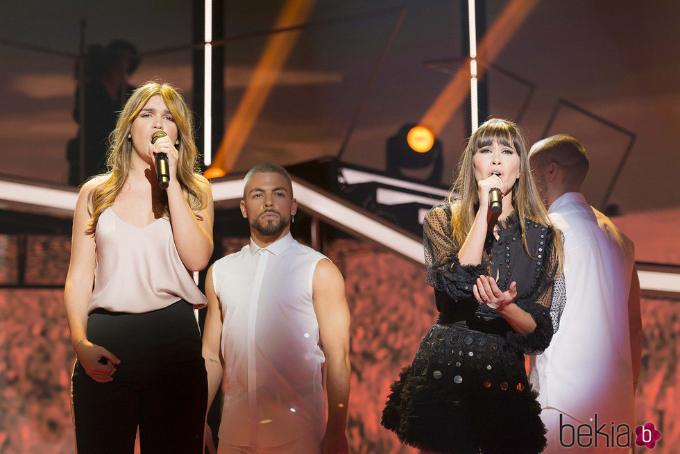 Amaia y Aitana en la Gala 4 de 'OT 2017'