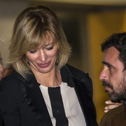 Susanna Griso, muy triste en el funeral de su madre