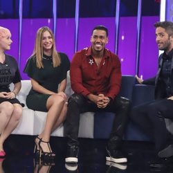 Las nominadas con Romeo Santos en la Gala 5 de 'OT 2017'