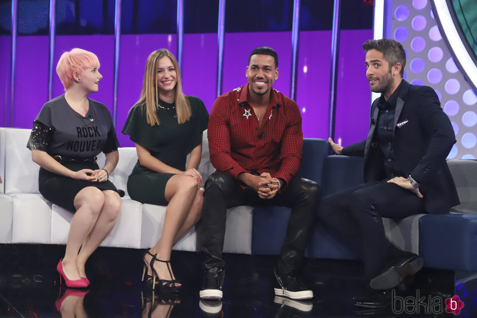 Las nominadas con Romeo Santos en la Gala 5 de 'OT 2017'