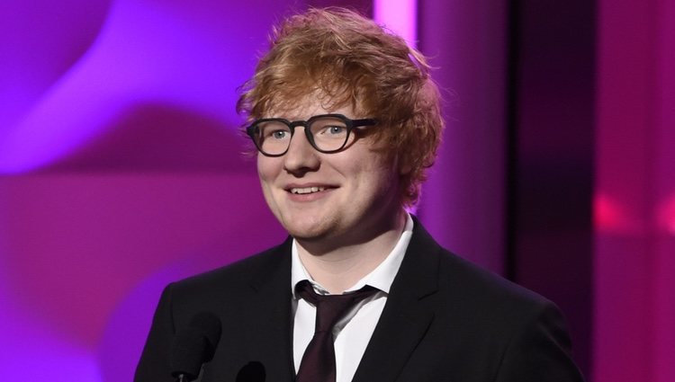 Ed Sheeran en la gala Billboard Women in Music 2017