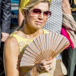 La Reina Máxima de Holanda disfrutando del Saba Day