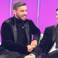 Agoney y Alfred antes de actuar en la Gala 6 de 'OT 2017'