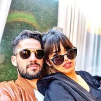 Sara Sálamo e Isco Alarcón en su primera fotografía juntos