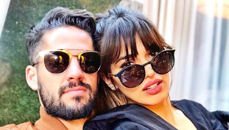 Sara Sálamo e Isco Alarcón en su primera fotografía juntos