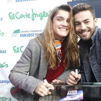 Amaia y Agoney en la firma de discos de 'OT 2017' en Madrid