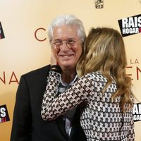 Richard Gere y Alejandra SIlva acaramelados en Madrid