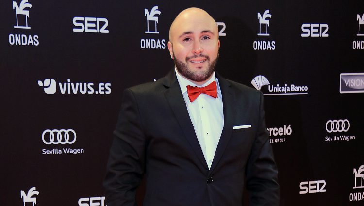 Kiko Rivera en la entrega de los Premios Ondas 2017