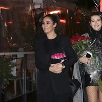 Alba Díaz con Vicky Martín Berrocal en su 18 cumpleaños