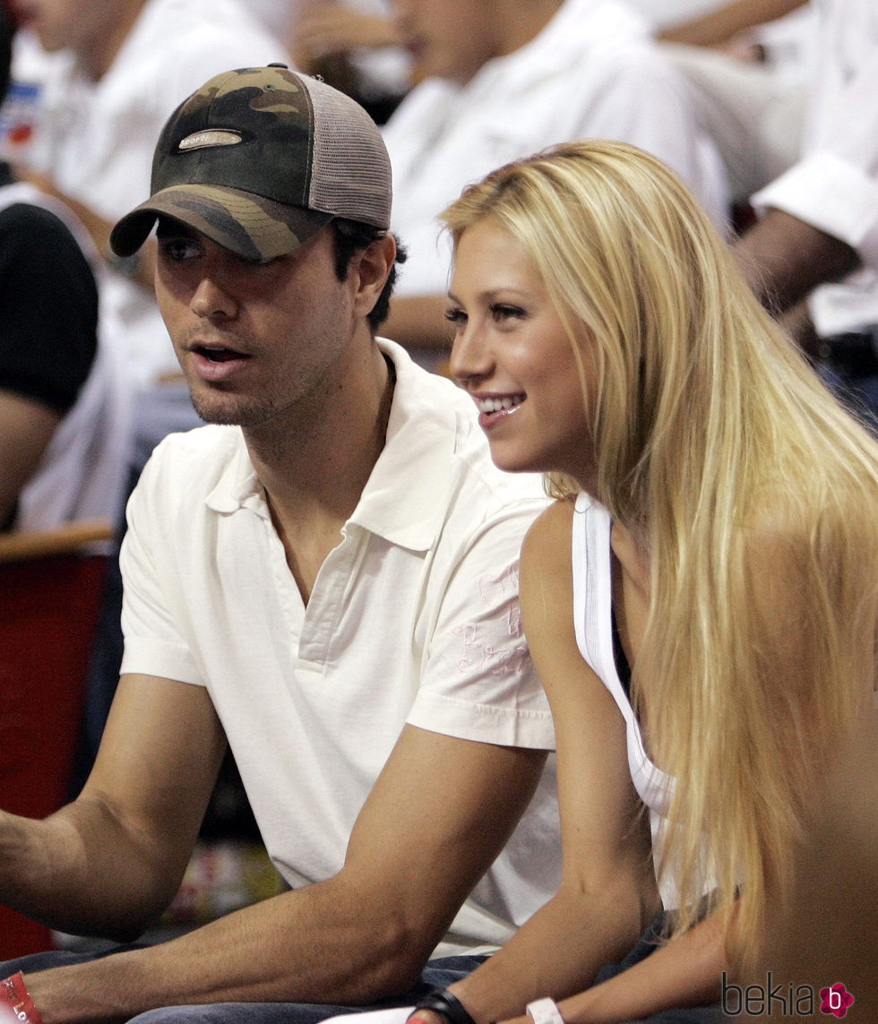 Enrique Iglesias y Anna Kournikova