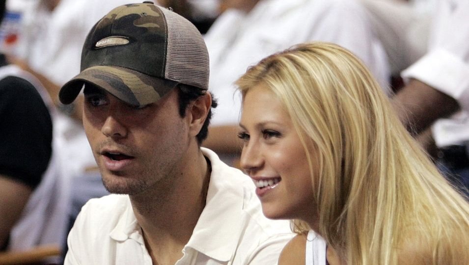 Enrique Iglesias y Anna Kournikova