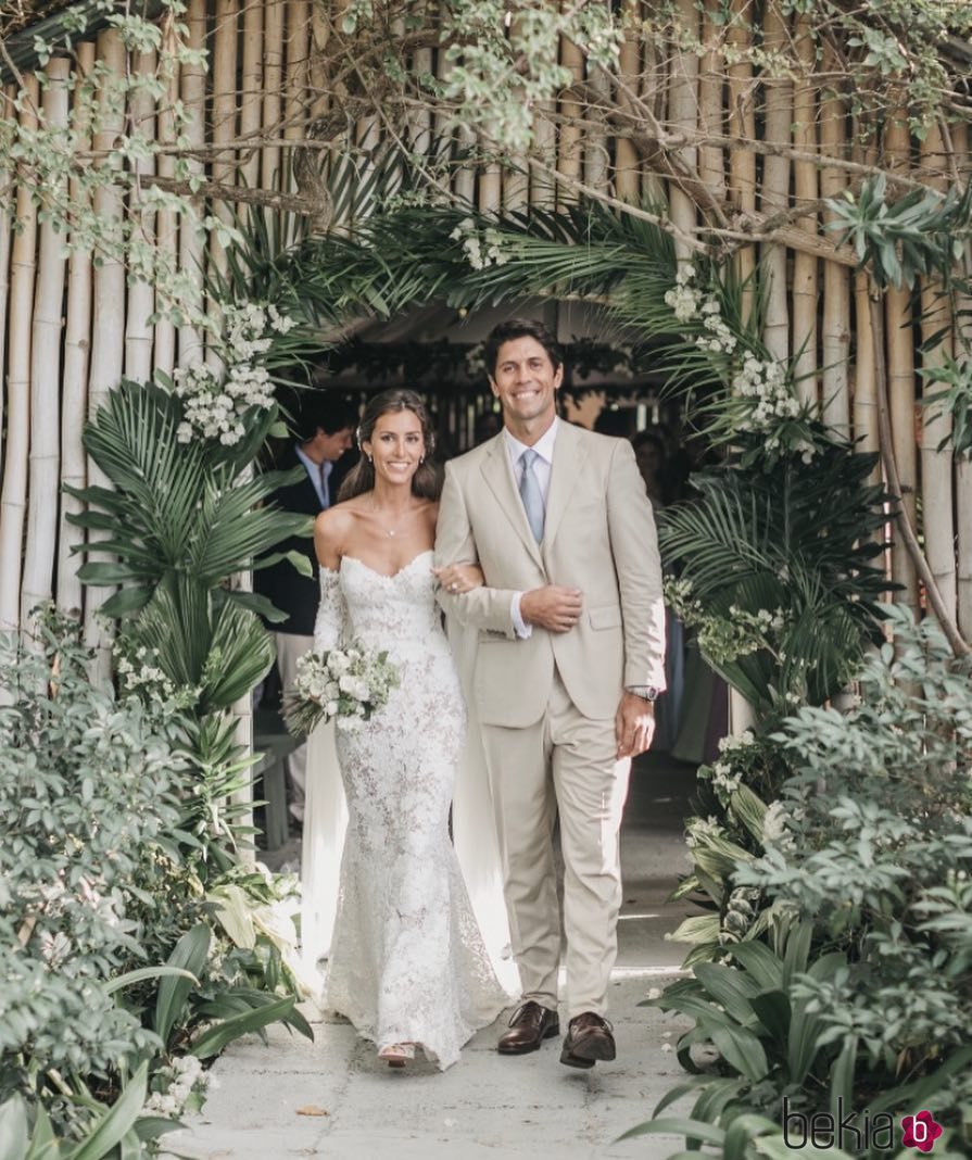 Ana Boyer y Fernando Verdasco en su boda