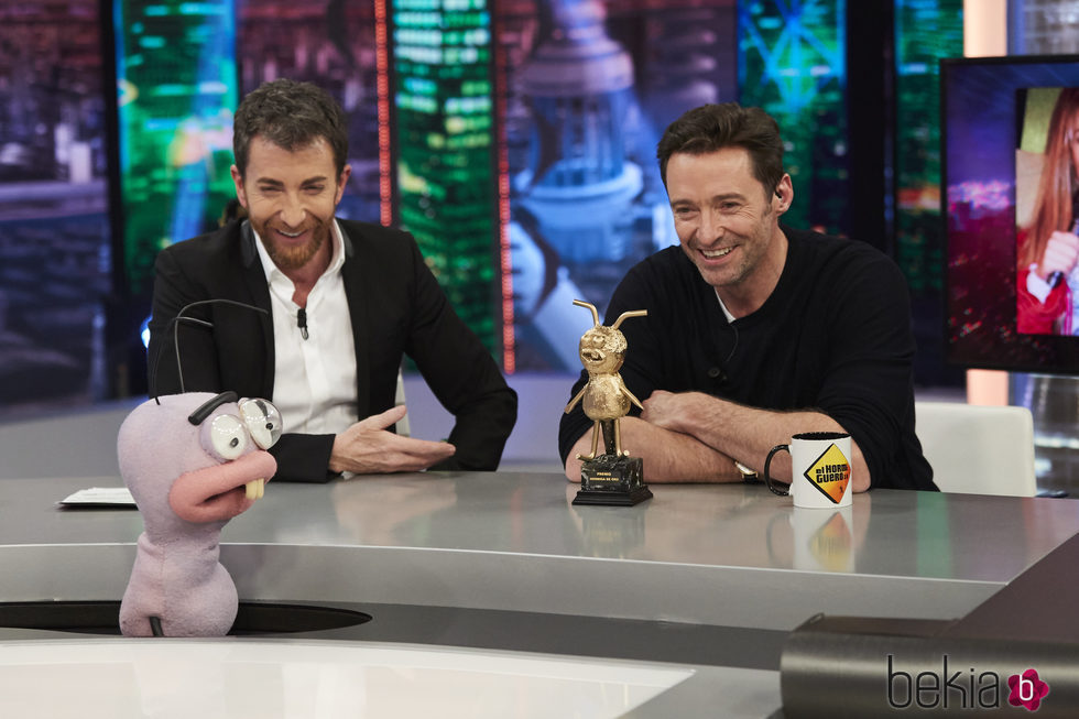 Hugh Jackman presenta 'El gran showman' en 'El Hormiguero'