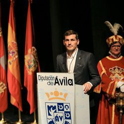 Iker Casillas recibe la Medalla de Oro de Ávila