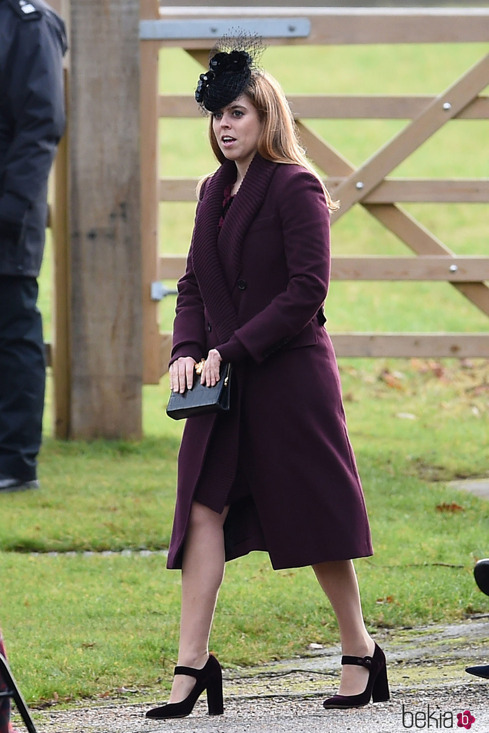 La Princesa Beatriz en la Misa de Navidad 2017 en Sandringham