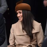 Meghan Markle en la Misa de Navidad 2017 en Sandrigham