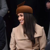 Meghan Markle en la Misa de Navidad 2017 en Sandrigham