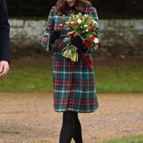 Kate Middleton en la Misa de Navidad 2017 en Sandringham