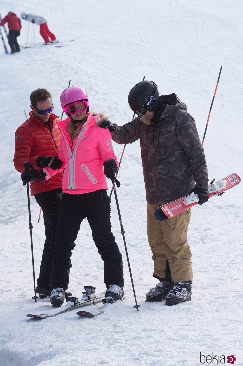 Paris Hilton, jornada de esquí en Aspen