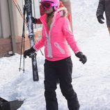 Paris Hilton, en la nieve con su novio