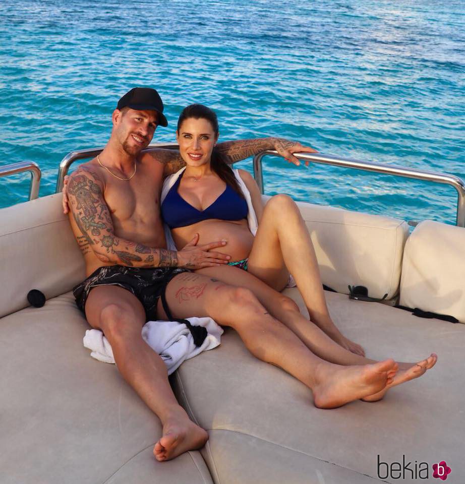 Pilar Rubio y Sergio Ramos disfrutando de las vacaciones navideñas