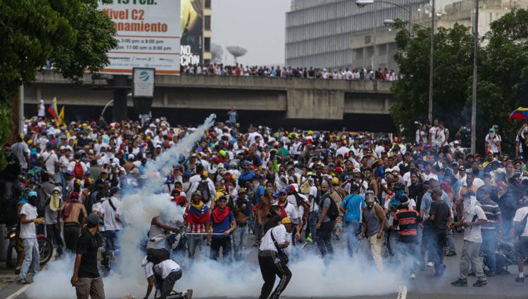 Protestas en Venezuela contra el régimen de Nicolás Maduro