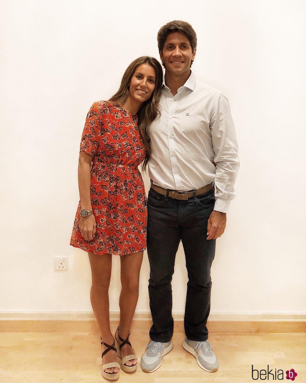 Ana Boyer y Fernando Verdasco celebrando juntos la Nochevieja