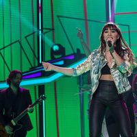 Aitana actuando en la Gala 9 de 'OT 2017'