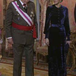 El Rey Juan Carlos con la Reina Letizia en la Pascua Militar 2018