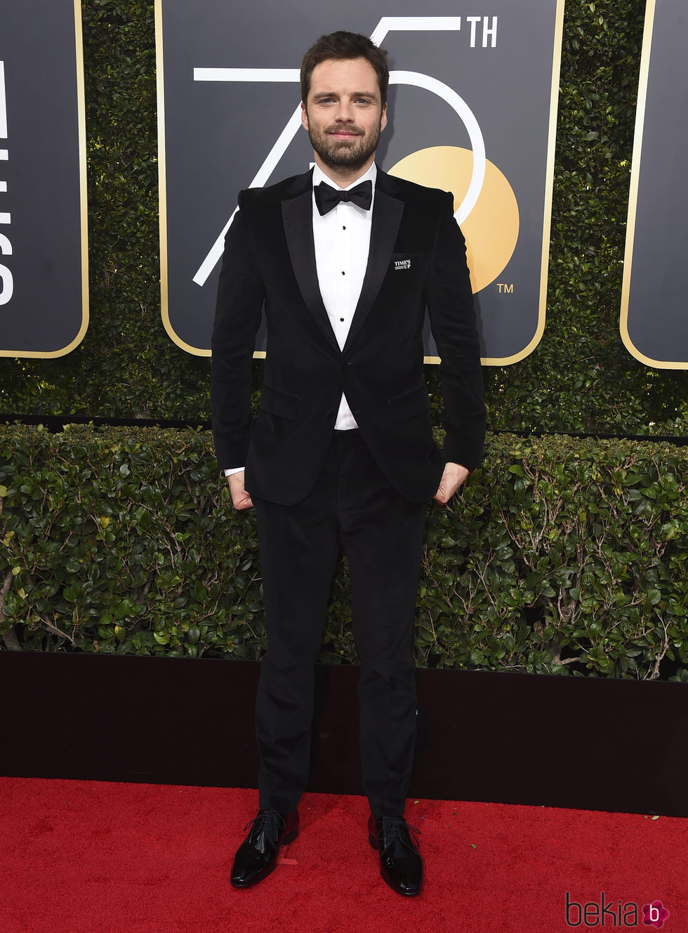 Sebastian Stan en los Globos de Oro 2018