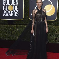 Diane Kruger en la alfombra roja de los Globos de Oro 2018