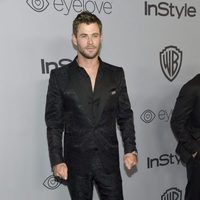 Chris Hemsworth en la fiesta InStyle tras los Globos de Oro 2018