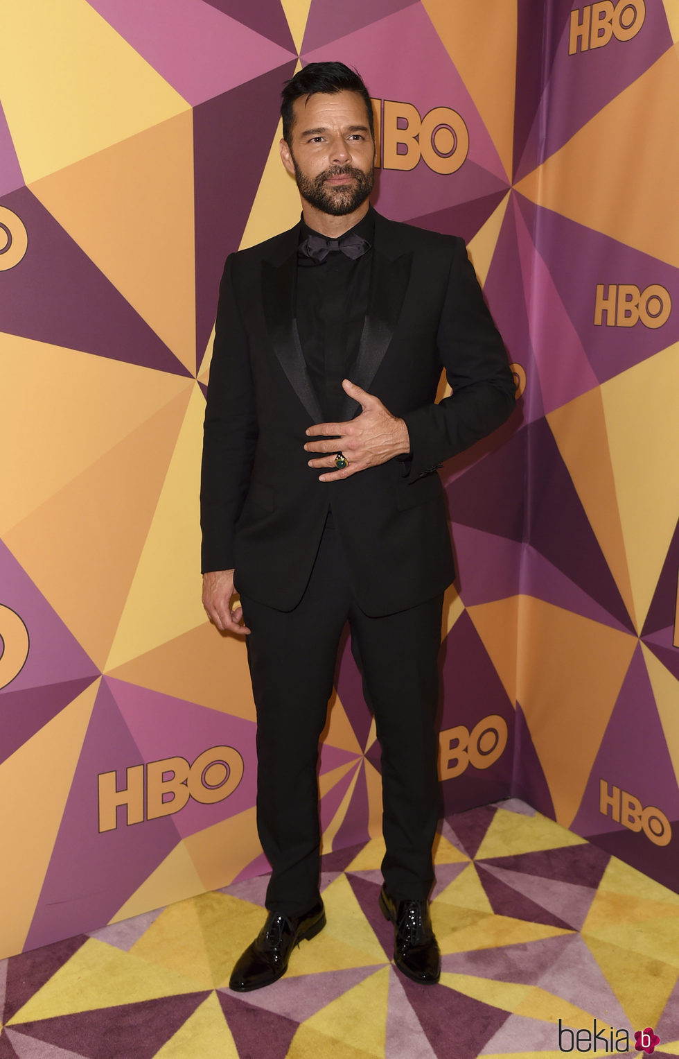 Ricky Martin en la fiesta HBO tras los Globos de Oro 2018