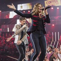 Miriam y roi en la gala 10 de 'OT 2017'