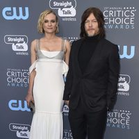 Diane Kruger y Norman Reedus en la alfombra roja de los Critic's Choice Awards 2018