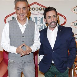 Kiko Hernández y Jesús Manuel en la fiesta de 'Sálvame' en Bingo Las Vegas