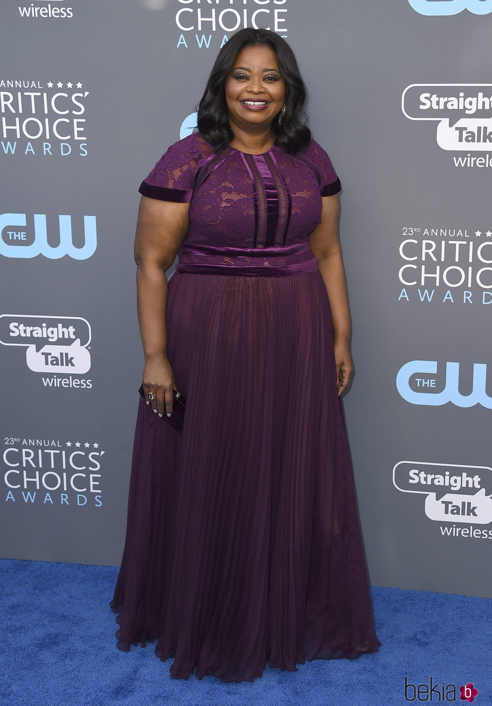 Octavia Spencer en la alfombra roja de los Critics' Choice Awards 2018