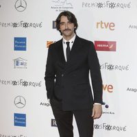 Aitor Luna en la alfombra roja de los Premios Forqué 2018