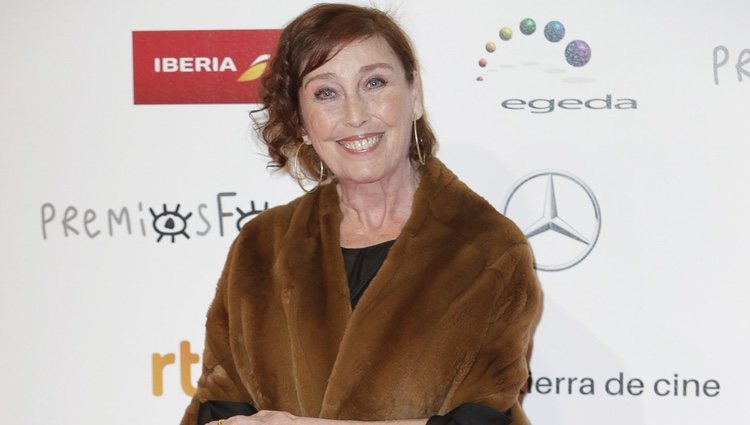 Verónica Forqué en la alfombra roja de los Premios Forqué 2018