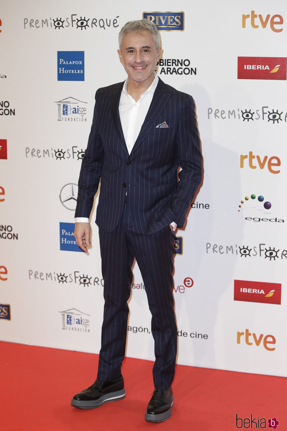 Sergio Dalma en la alfombra roja de los Premios Forqué 2018