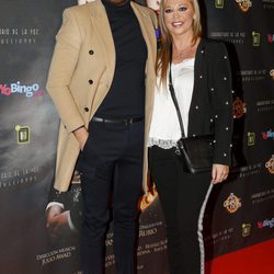 Belén Esteban con Raúl Prieto en el estreno de 'Grandes éxitos'