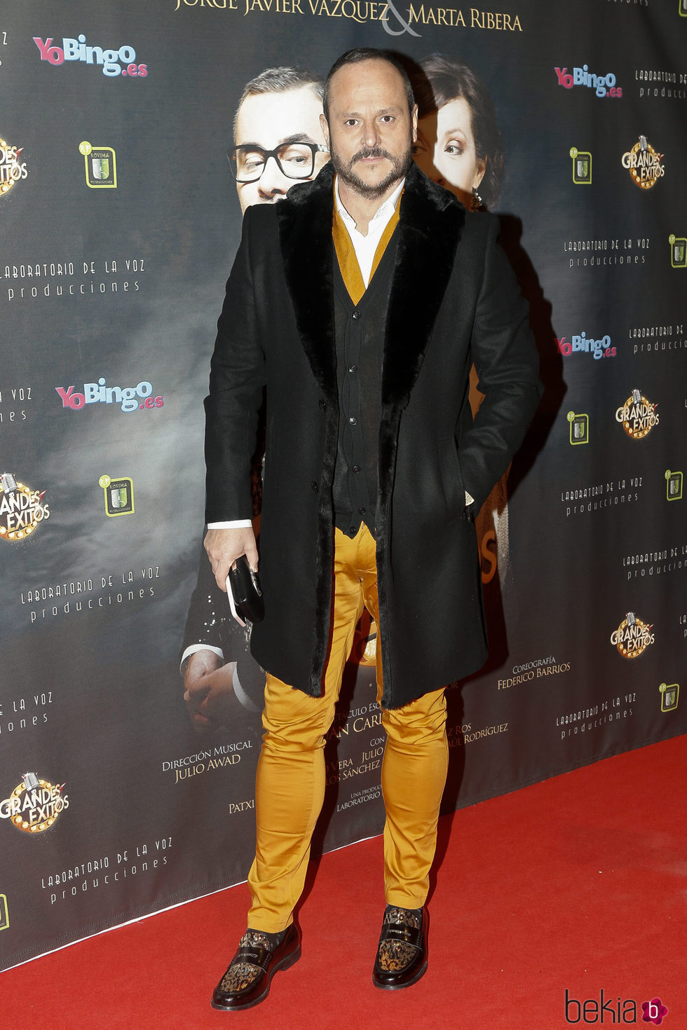 Nacho Montes en el estreno de 'Grandes éxitos'