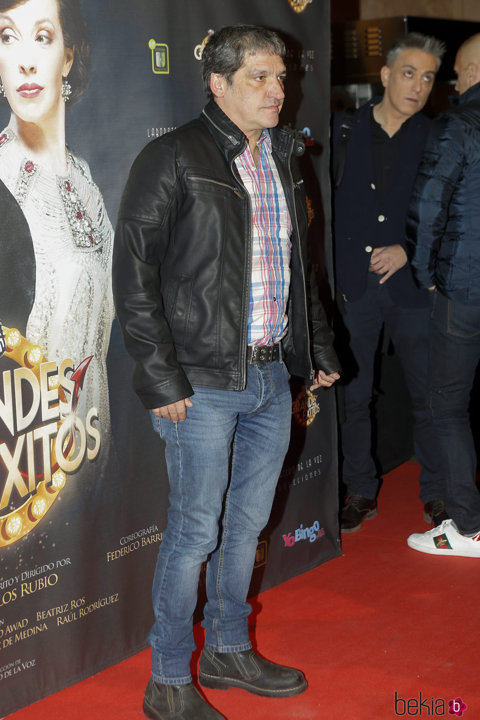 Gustavo González en el estreno de 'Grandes éxitos'