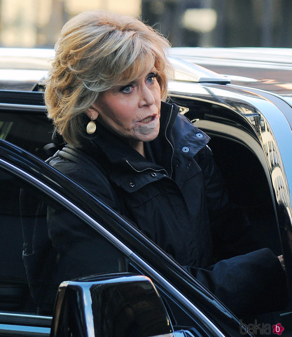 Jane Fonda en primer plano tras conocerse su cáncer labial