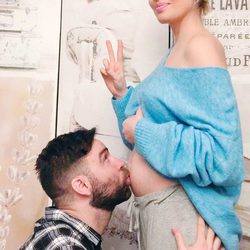 Adriana Abenia y su marido Sergio Abad anuncian que van a ser padres