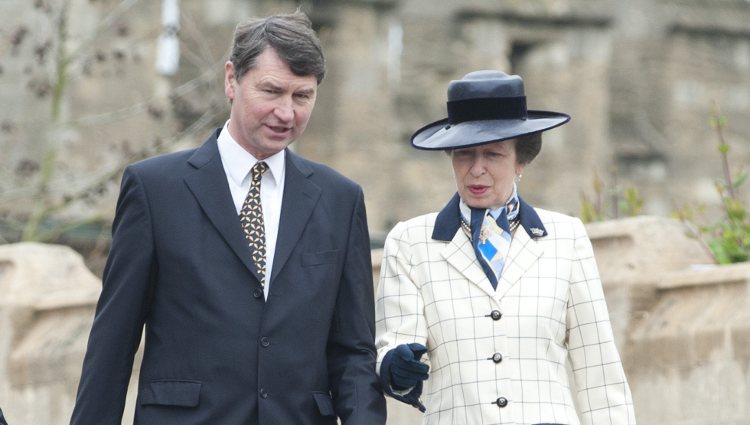 La Princesa Ana y Sir Timothy Laurence