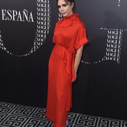 Victoria Beckham en la cena organizada por Vogue en su honor